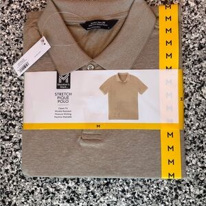 Member's Mark Men's Stretch Pique Polo in Tan